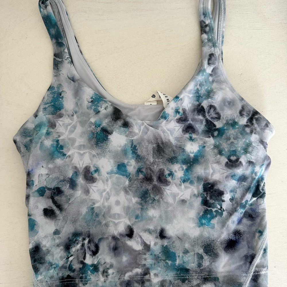Lululemon Align Top Kaleidofloral Multi Size 4